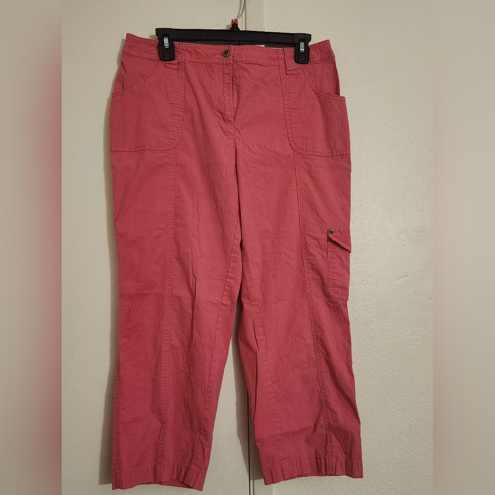 Chico's Pink Cargo Pants